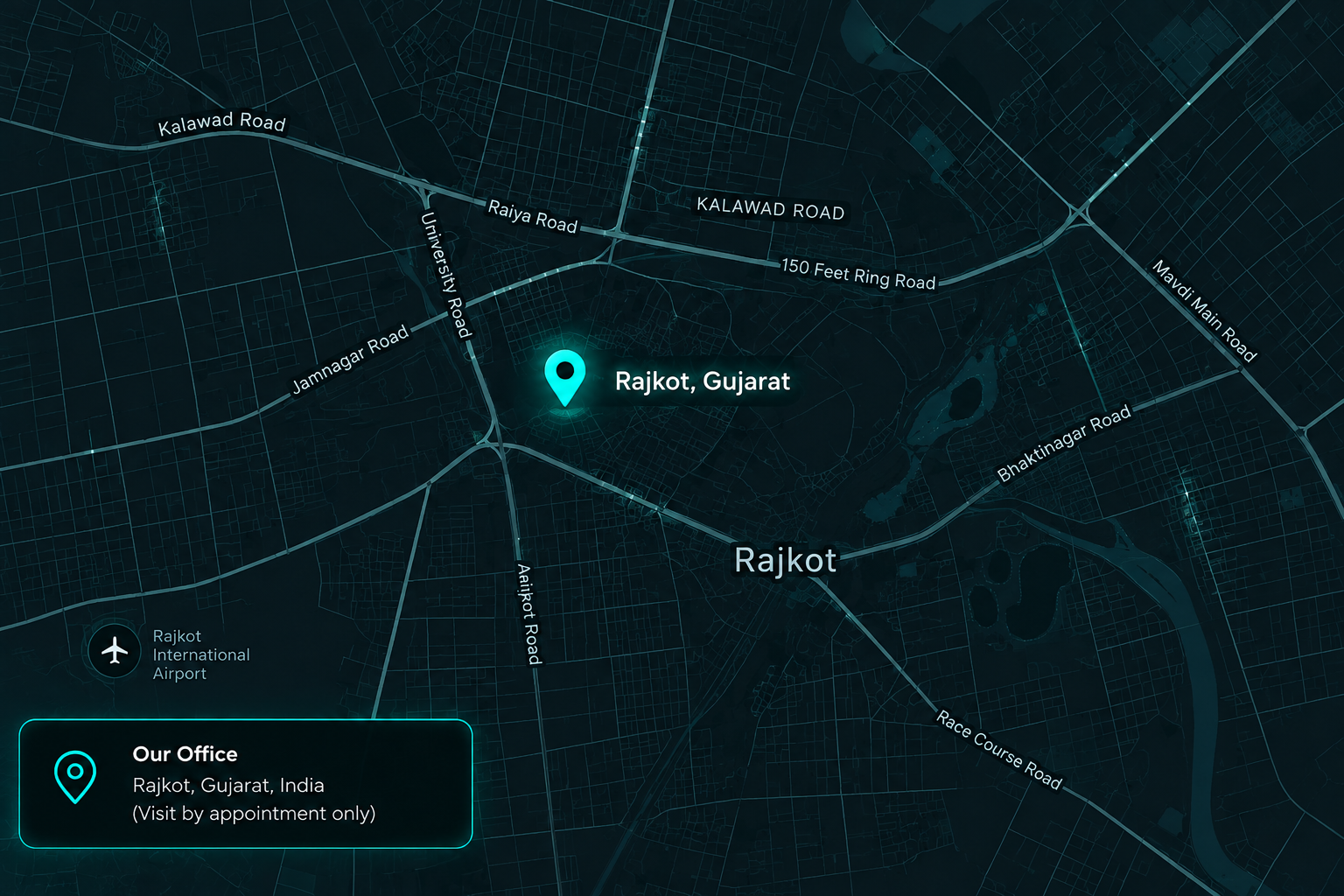 Rajkot Map